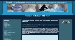 Desktop Screenshot of libertyvillehomeinspector.com